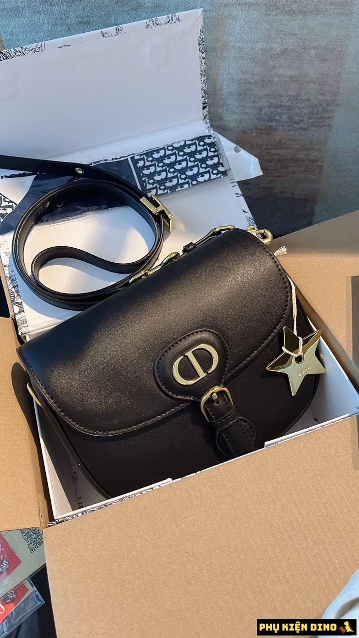 Túi Dior Bobby Medium Size 20 3 màu Đen Nâu Trắng TXN20004 9 Túi Dior Bobby Medium Size 20 màu Đen