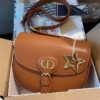 Túi Dior Bobby Medium Size 20 3 màu Đen Nâu Trắng TXN20004 19 Túi Dior Bobby Medium Size 20 màu Nâu