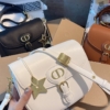 Túi Dior Bobby Medium Size 20 3 màu Đen Nâu Trắng TXN20004 18 Túi Dior Bobby Medium Size 20 màu Trắng