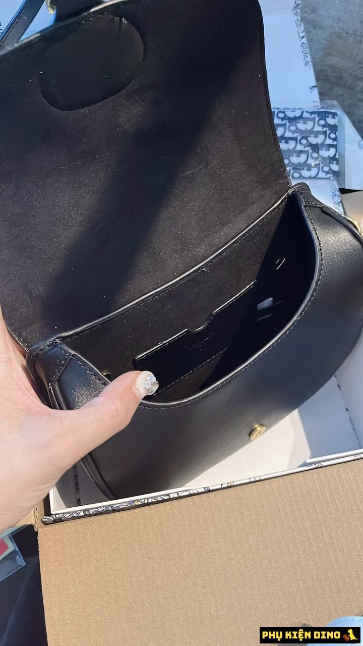 Túi Dior Bobby Medium Size 20 3 màu Đen Nâu Trắng TXN20004 6 Túi Dior Bobby Size 20