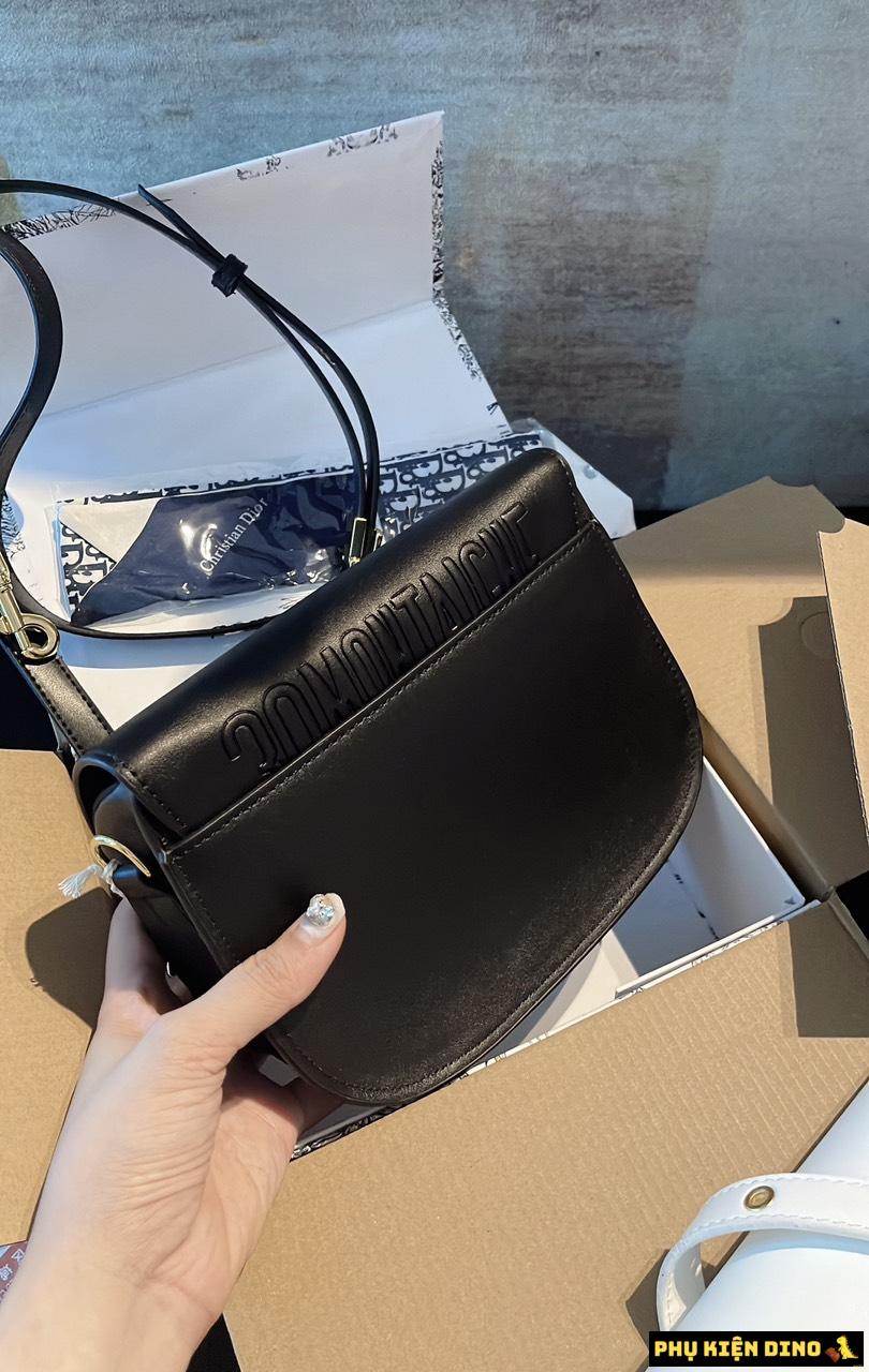 Túi Dior Bobby Medium Size 20 3 màu Đen Nâu Trắng TXN20004 2 Túi Dior Bobby