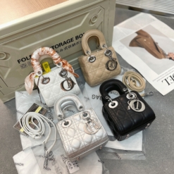 Túi Dior Mini Lady Kèm Khăn