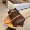 Túi Trống Du Lịch Louis Vuitton LV Monogram Nâu Size 50 20 Túi Du lịch LV Màu Nâu Cỡ Lớn