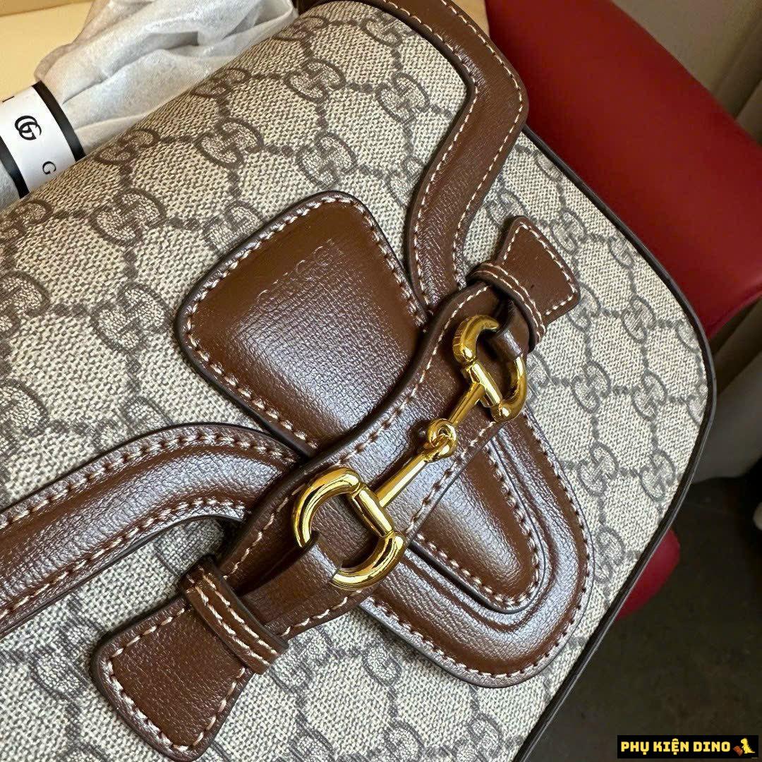 Túi Đeo Vai Gucci Nâu Size 20 Hàng Siêu Cấp 6 Túi Gucci Nâu
