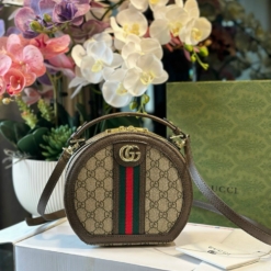 Túi Gucci Ophidia GG Round Shoulder Bag