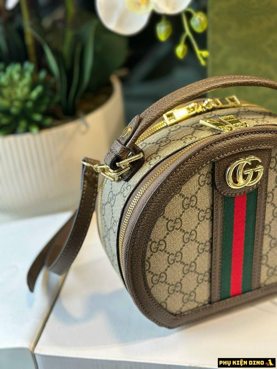 Túi Gucci Ophidia GG Round Shoulder Bag 2 Túi Gucci Ophidia