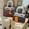 Túi Hermes Birkin Ebone Togo Đỏ Rượu Size 21 và Size 25 13 Túi Hermes Birkin Đỏ Rượu Size 21 và Size 25