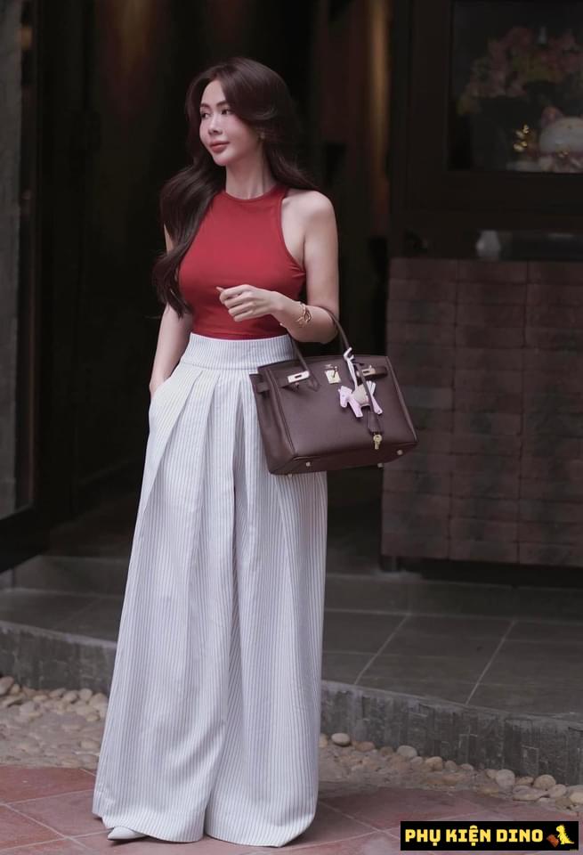 Túi Hermes Birkin Ebone Togo Đỏ Rượu Size 21 và Size 25 5 Túi Hermes Birkin Đỏ Rượu