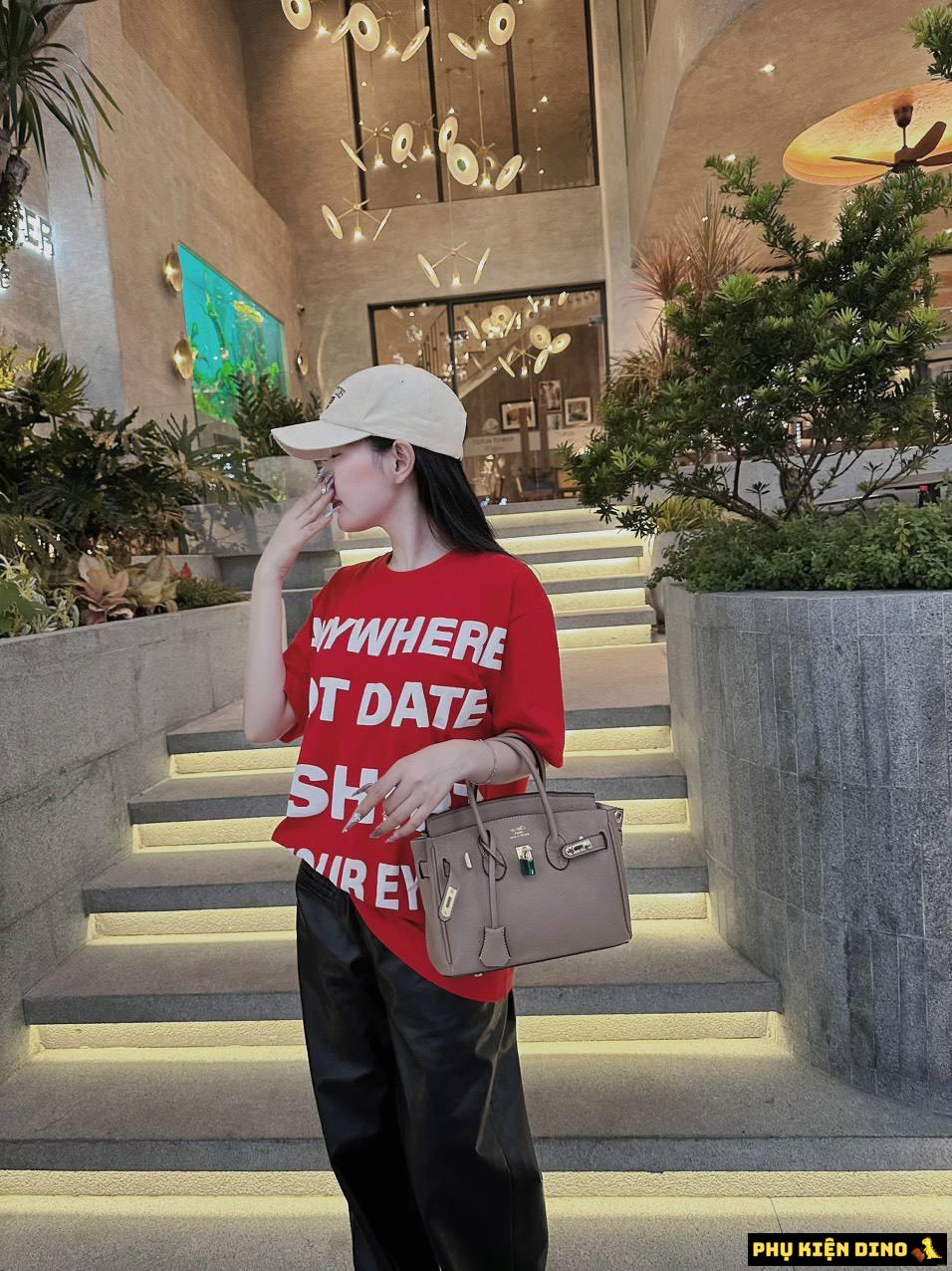 Túi Hermes Birkin Size 25 Da Đẹp Màu Đen Nâu 6 Túi Hermes Birkin Size 25 Da Đẹp Màu Nâu