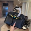 Túi Hermes Birkin Size 25 Da Đẹp Màu Đen Nâu 15 Túi Hermes Birkin Size 25 Màu Đen