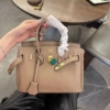 Túi Hermes Birkin Size 25 Da Đẹp Màu Đen Nâu 12 Túi Hermes Birkin Size To