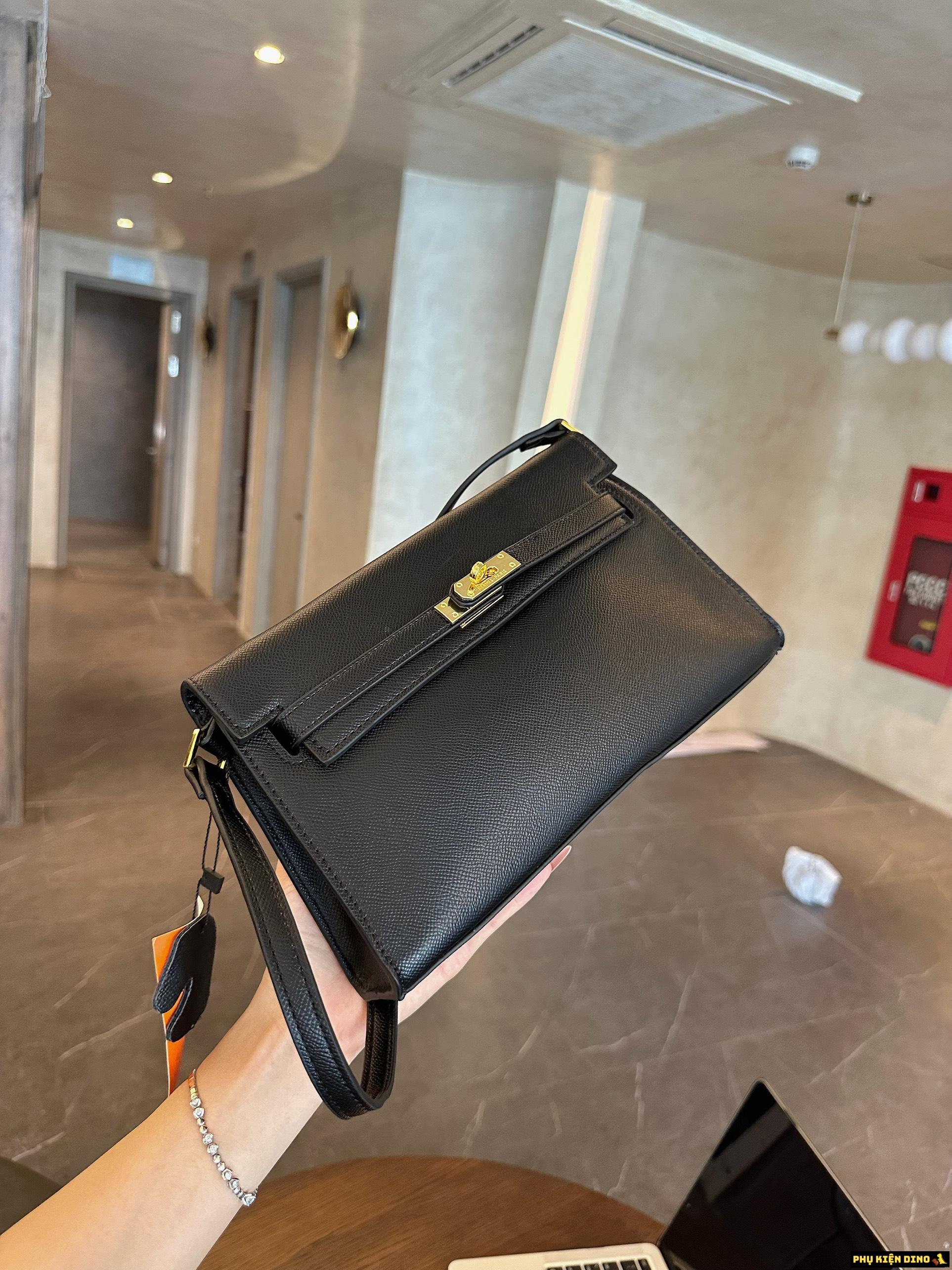 Túi Hermes Kelly Size 22 Trắng Đen Đỏ Đô 7 Túi Hermes Kelly Size 22 Màu Đen