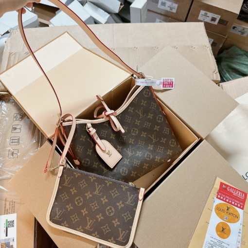 Túi Louis Vuitton Carryall PM Bag Brown Size 26