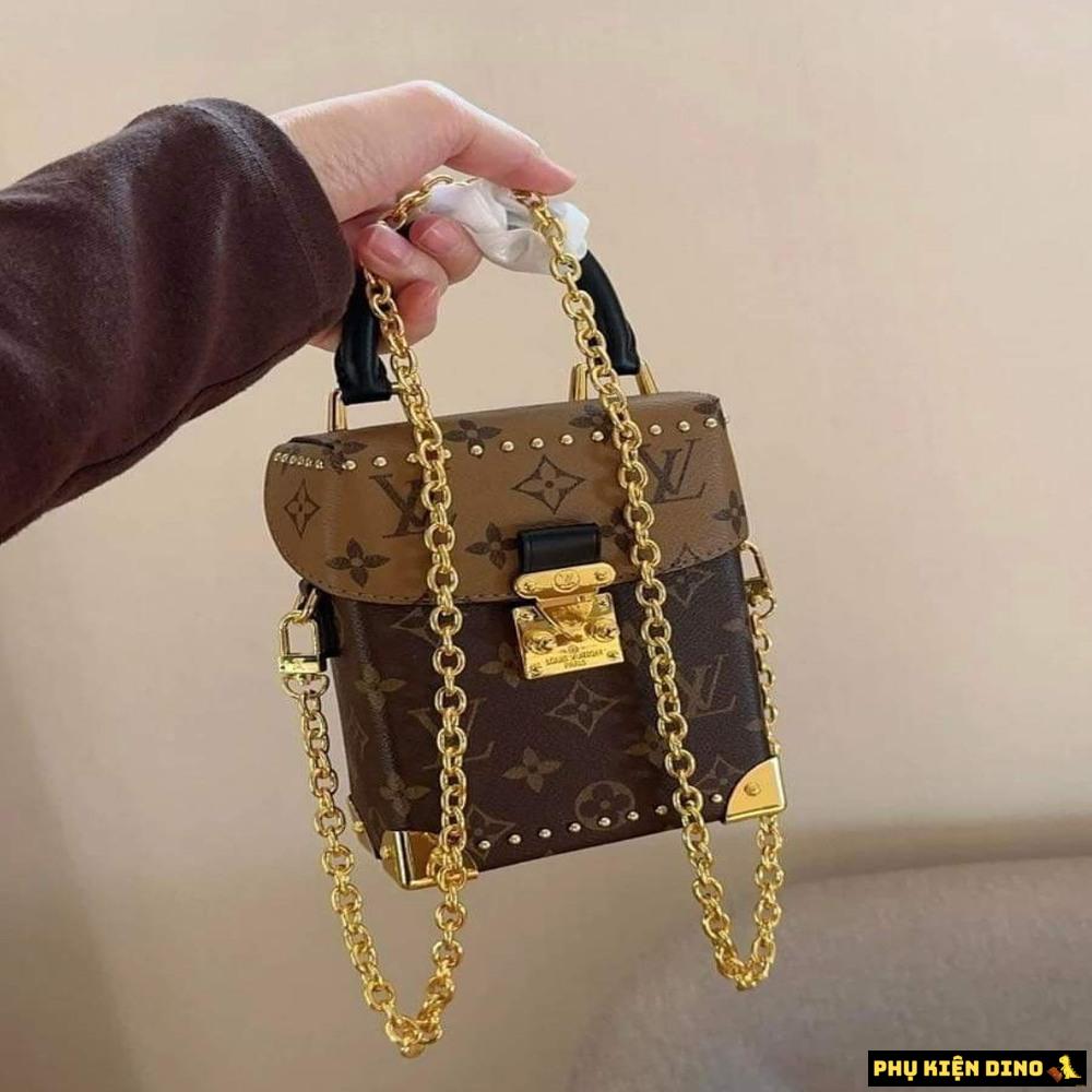 Túi Louis Vuitton Camera Box Bag Reverse Monogram Canvas M82509 3 Túi Louis Vuitton LV Camera Box Bag