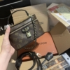 Túi Cốp Louis Vuitton LV Clutch Dáng Hộp Màu Nâu 9 tui louis vuitton lv clutch