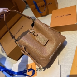 Túi LV Louis Vuitton Leather Neonoe Size 20 Xước Nâu