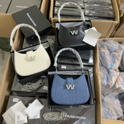 Túi Nữ Alexander Wang W Legacy Small Hobo Denim Blue 20223R02T486