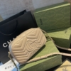 Túi Nữ Gucci GG Marmont Matelasse Shoulder 2 Màu Kem Đen 18 Túi Nữ Gucci GG Marmont Cream