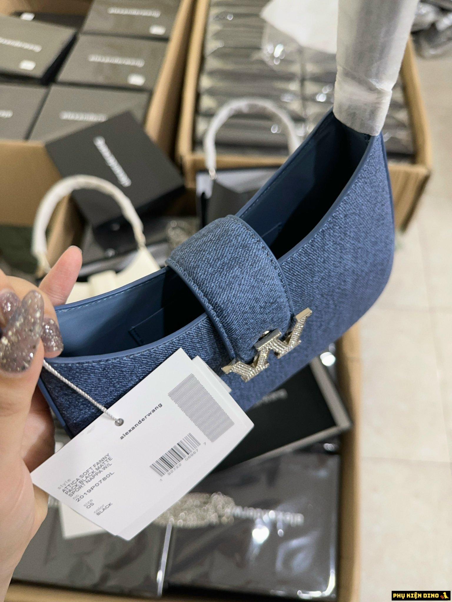 Túi Nữ Alexander Wang W Legacy Small Hobo Denim Blue 20223R02T486 8 Túi Nữ Wang W Xanh Blue