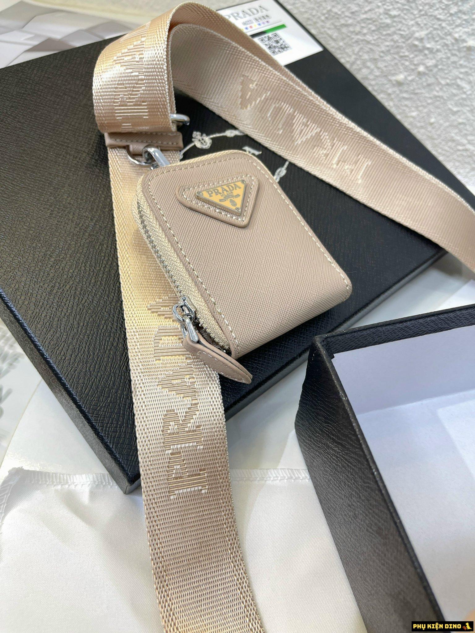 Túi Nữ Prada Saffiano 2005 Cameo Màu Kem 1BH204-NZV-F0MUH-V-V2M 7 Túi Prada 2005 Cream Brown