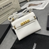 Túi Saint Laurent YSL Manhattan Small Crossbaby Bag Black White Yellow 16 Túi Saint Laurent YSL Manhattan Màu Trắng Fullbox