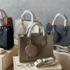 Túi LV Louis Vuitton Onthego Tote Bag 5 Màu Đen Nâu Kem Trắng Xám 12 Túi Tote LV Louis Vuitton Onthego Màu Kem