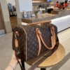 Túi Trống Du Lịch Louis Vuitton LV Monogram Nâu Size 50 13 Túi Trống Louis Vuitton LV Monogram Nâu