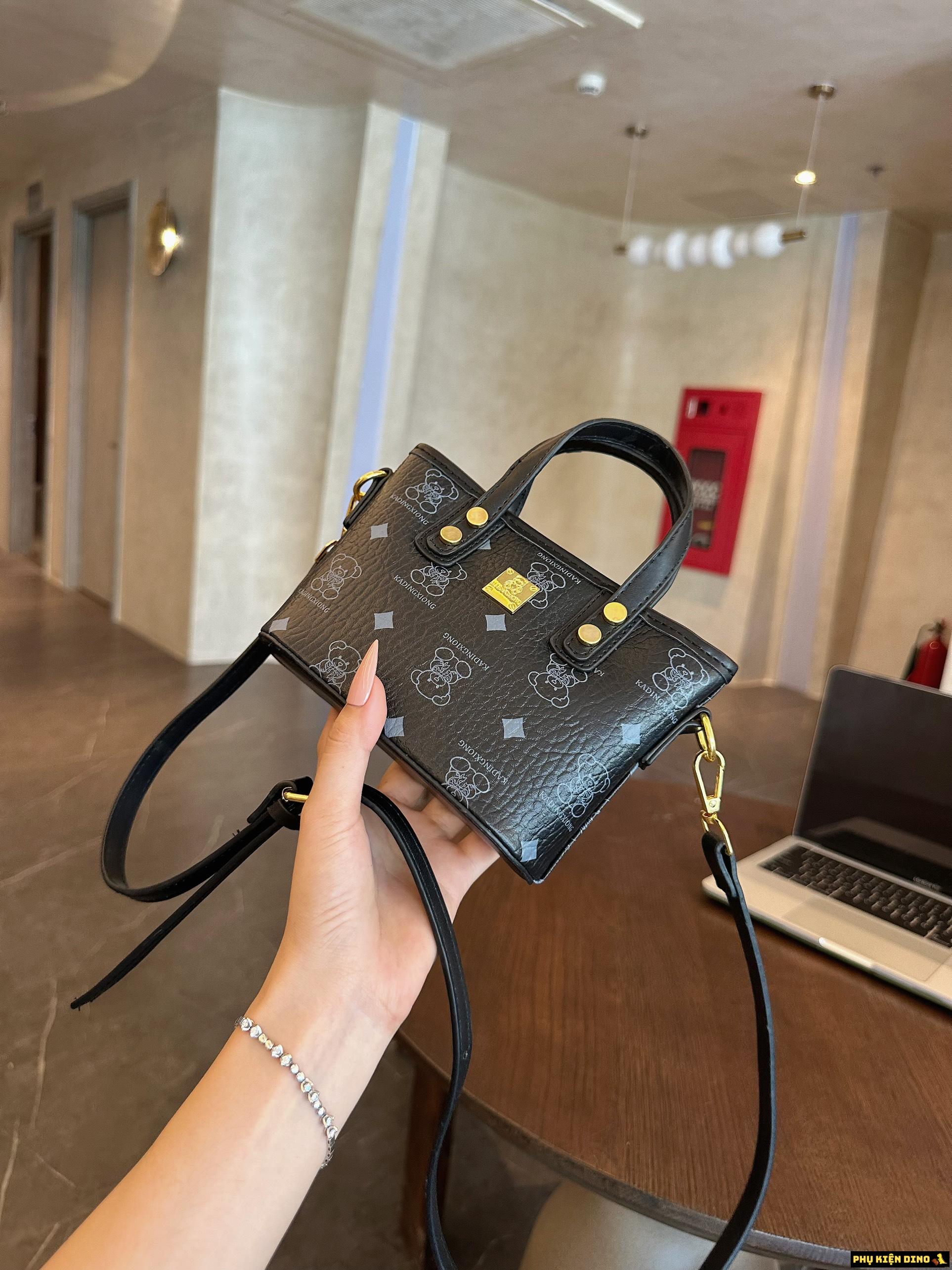 Túi Xách Gấu Có Khóa Kéo Nhiều Màu 10 Túi Xách Gấu Bear Có Khóa Kéo