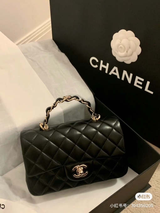 Túi Xách Nữ Chanel CC Mini Size 20 Black