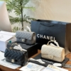 Túi Xách Nữ Chanel CC Mini Size 20 Đen Trắng Xám