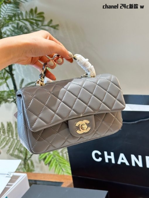 Túi Xách Nữ Chanel CC Mini Size 20 Grey