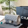 Túi Xách Nữ Chanel CC Mini Size 20 màu Xám