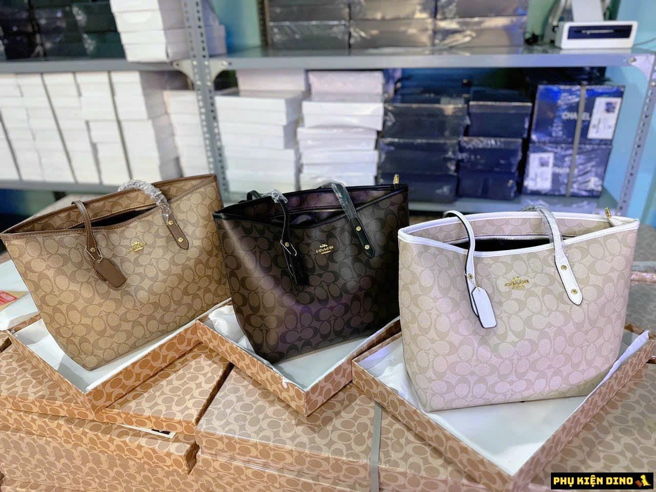 Túi Xách Nữ Công Sở Tote Coach New Year City 3 Màu 1 Túi Xách Nữ Công Sở Tote Coach New Year City 3 Màu