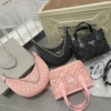 Túi Xách Nữ Prada Dáng Thuyền 2 Màu Đen Hồng 14 Túi Xách Nữ Prada Dáng Thuyền