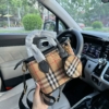 Túi Xách Tay Burberry Nâu Quai Đen