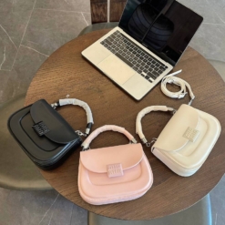 Túi Xách Tay Miu Miu 3 Màu Hồng Trắng Đen