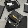 Túi Saint Laurent YSL Manhattan Small Crossbaby Bag Black White Yellow 17 Túi YSL Manhattan Màu Đen Fullbox