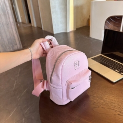 Balo MLB Mini Backpack New York Yankees 7ABKMD64N-50PKM Pink