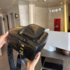 Balo YSL Màu Đen Size 25 Lót Nhung 17 Balo YSL Màu Đen Khóa Vàng