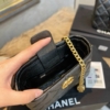 Túi Chanel Hobo Màu Đen Khóa Vàng Dây Đeo Trái Tim 11 Túi Chanel Hobo Black