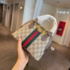 Túi Gucci Ophidia GG Size 21 Màu Nâu 3 Sọc 12 Túi Công Sở Gucci GG Brown