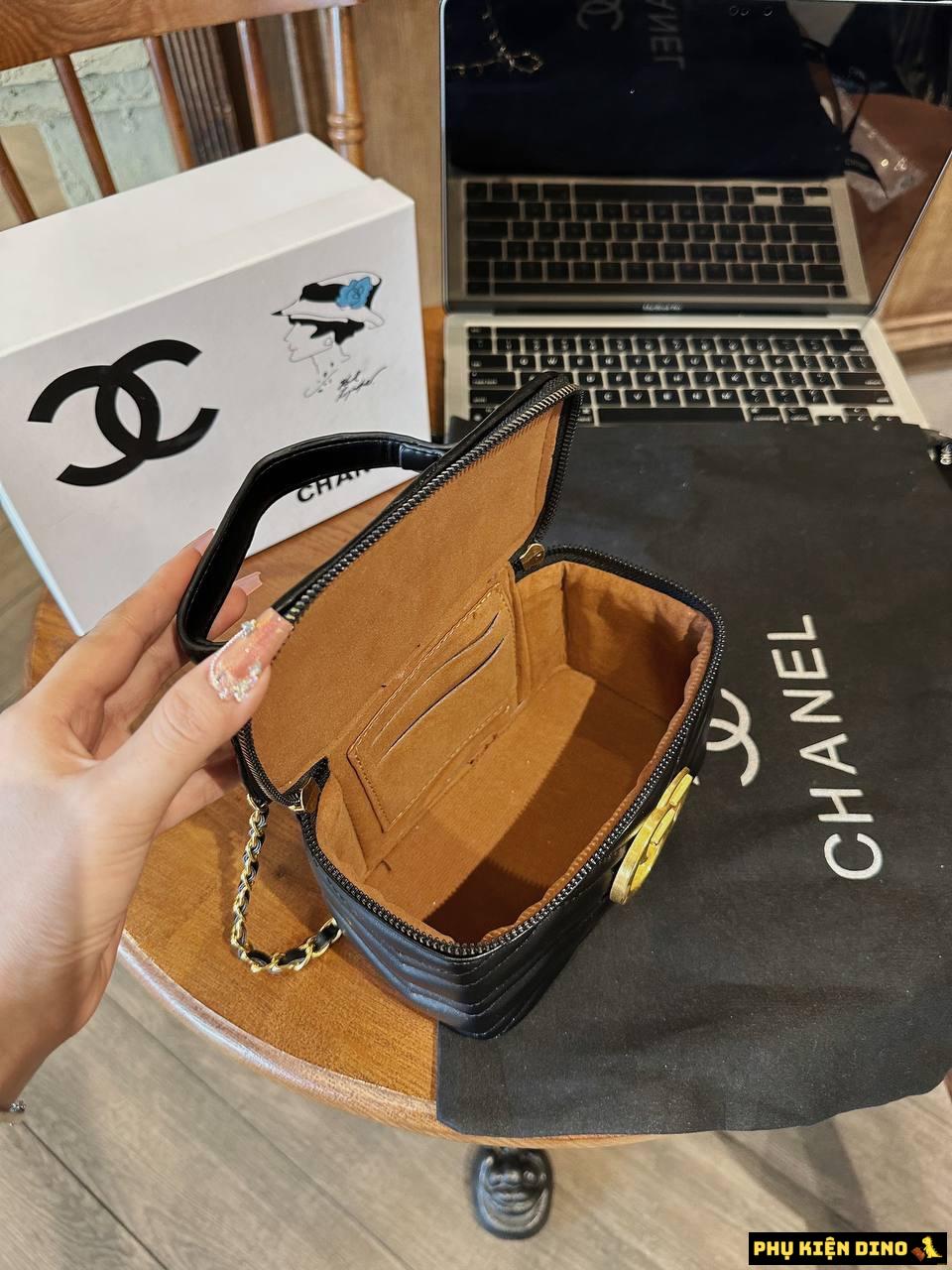 Túi Gucci White GG Marmont 2 Trắng Đen Size 20 7 Túi Cốp Gucci Màu Đen Khóa Vàng Cốp Nhung