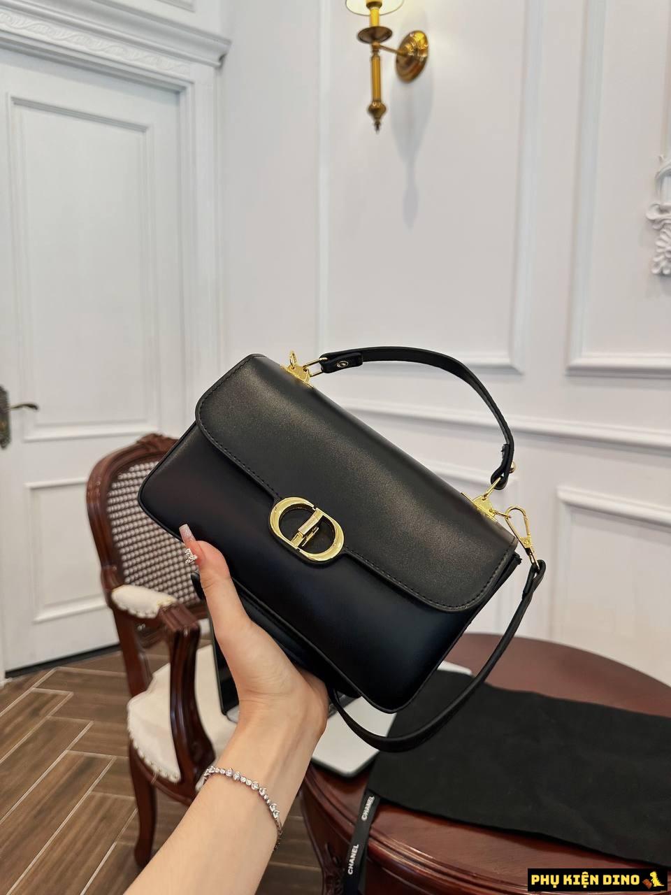 Túi Dior 30 Montaigne Size 20 3 Màu Đen Trắng Nâu 5 Túi Dior 30 Montaigne Size 20 Màu Đen