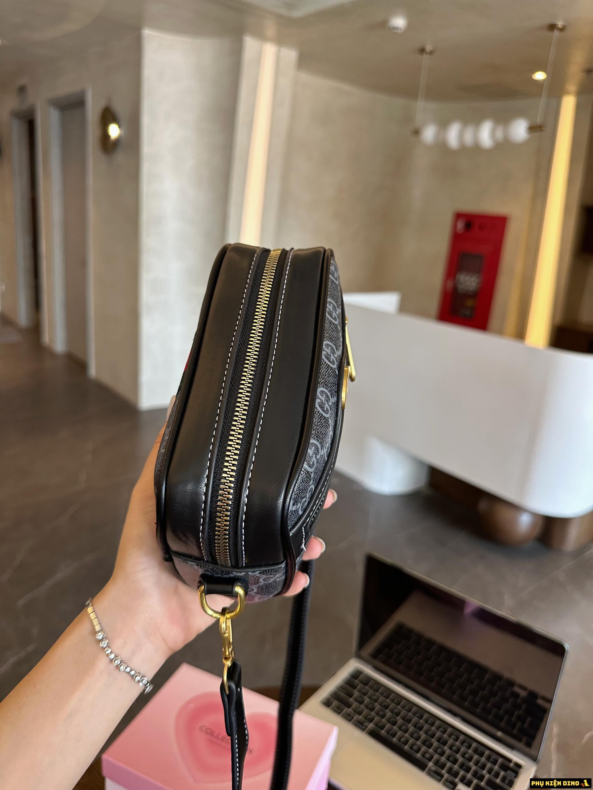 Túi Gucci Ophidia Mini Bag Màu Đen Size 20 9 tui gucci gg black