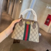 Túi Gucci Ophidia GG Size 21 Màu Nâu 3 Sọc 9 Túi Gucci Ophidia GG Size 21 Màu Nâu