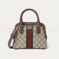 Túi Gucci Ophidia GG Size 21 Màu Nâu 3 Sọc