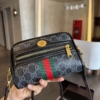 Túi Gucci Ophidia Mini Bag Màu Đen 3 Sọc Size 20