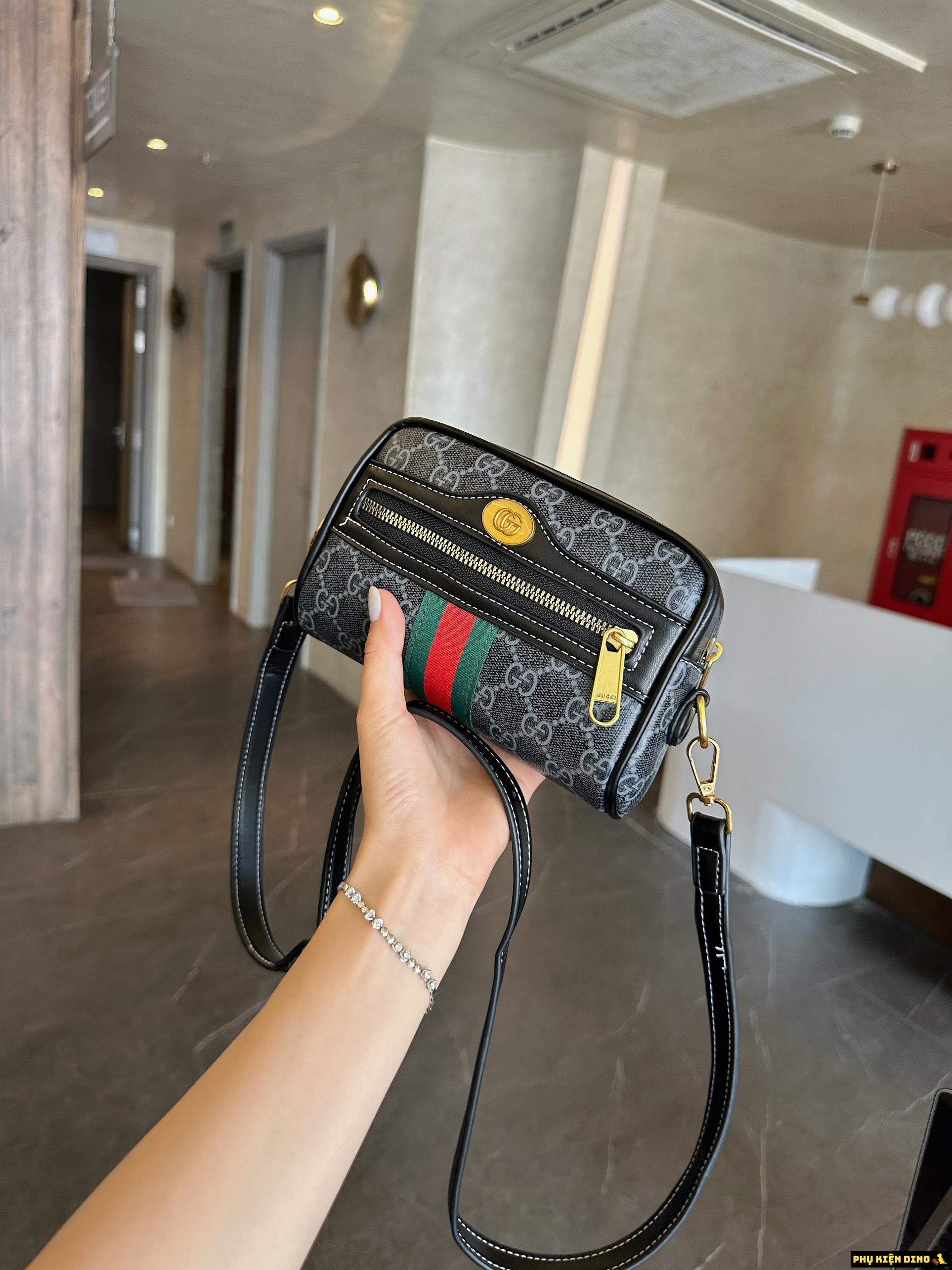 Túi Gucci Ophidia Mini Bag Màu Đen Size 20 2 Túi Gucci Ophidia Mini Bag Màu Đen