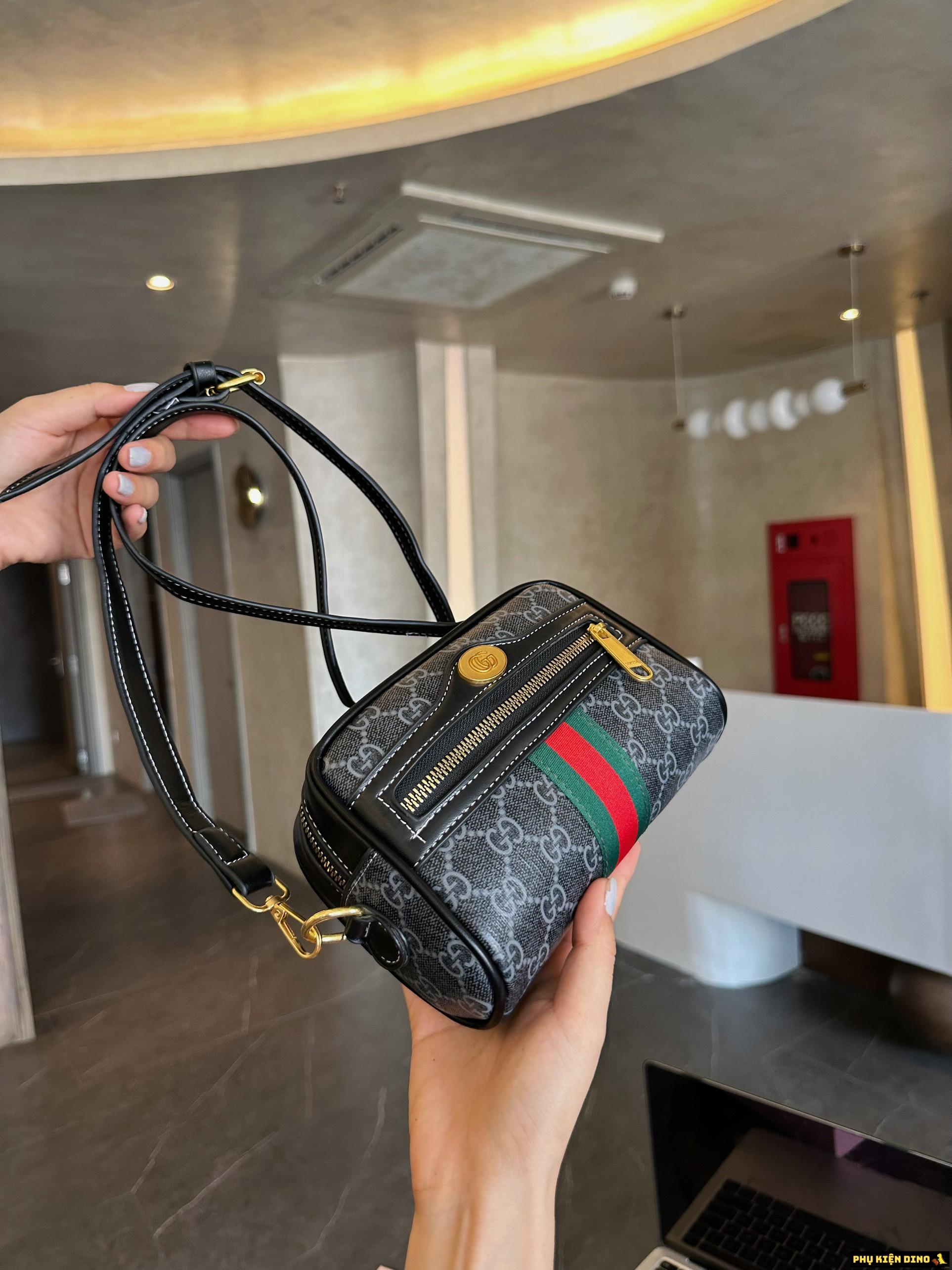 Túi Gucci Ophidia Mini Bag Màu Đen Size 20 3 Túi Gucci Ophidia Mini Màu Đen