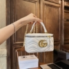 Túi Gucci White GG Marmont Màu Trắng Size 20